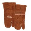 ! Faustling ! Handschuh mit gerader und verstärkter Daum zum MIG/MAG Schweissen, aus Schulter-Spalt-Rindsleder type 10-2392L-MIT